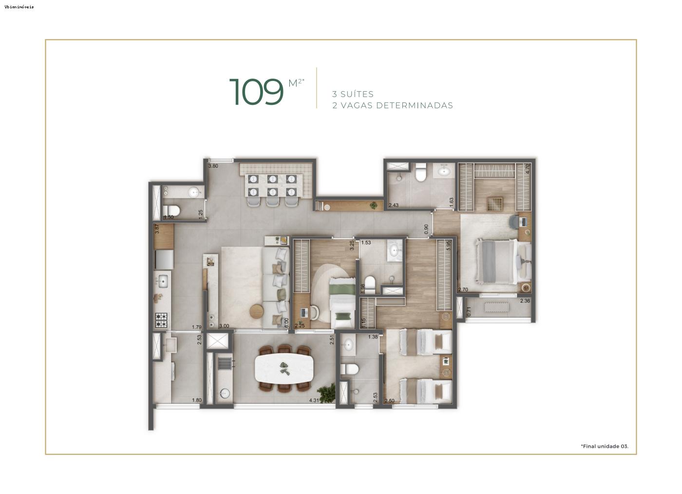 Apartamento, 3 quartos, 109 m² - Foto 16