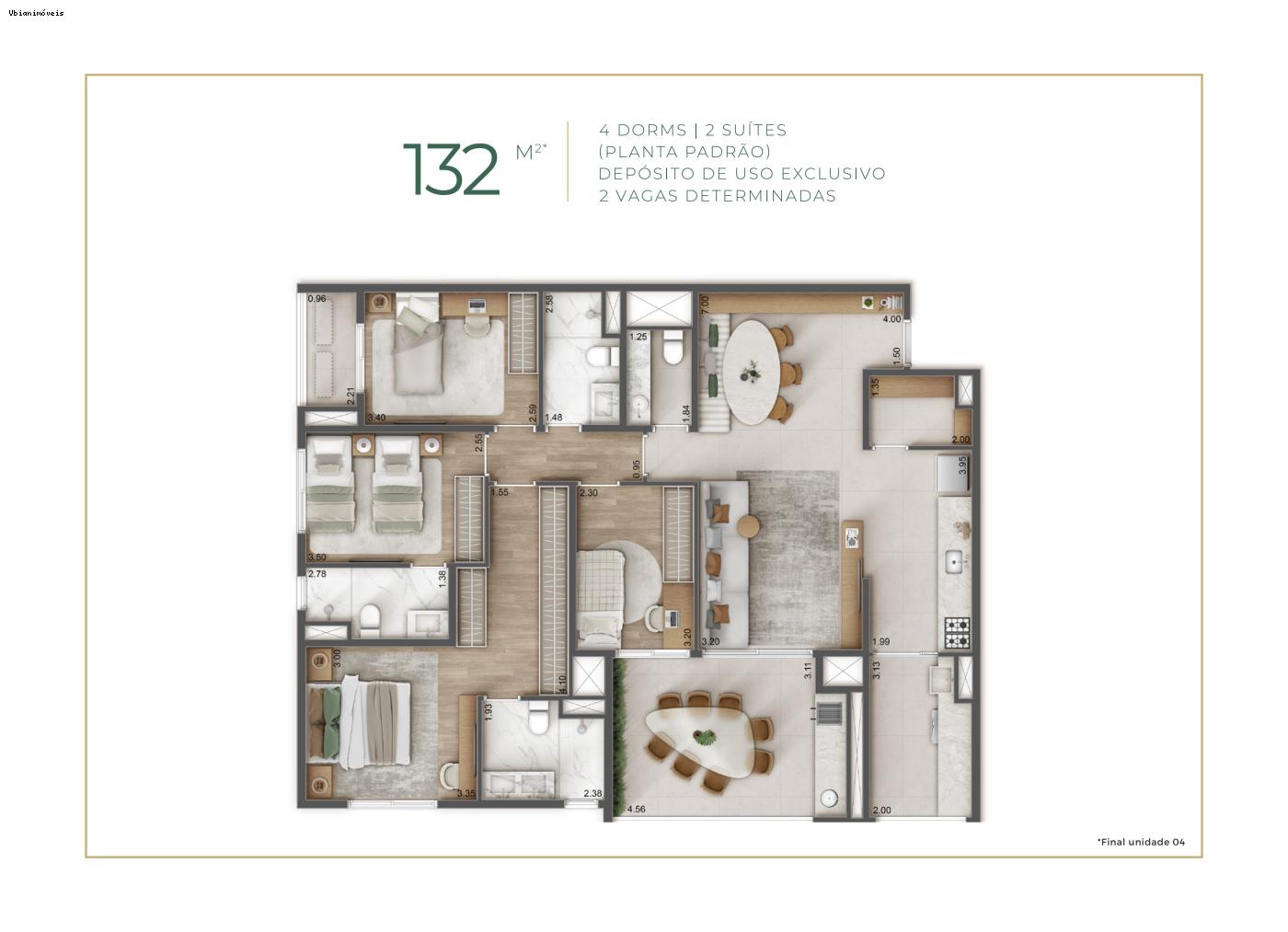 Apartamento, 4 quartos, 132 m² - Foto 16